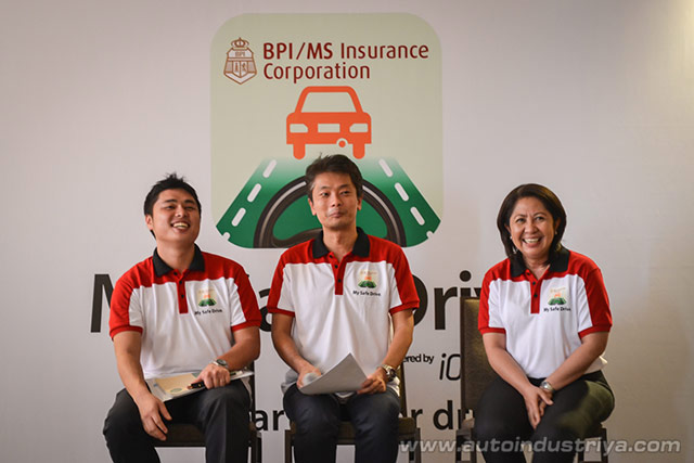 BPI-MS Executives: Hideki Matsuo, Taisuke Nagai and Perpetua Cutiongco