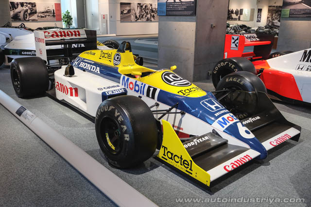 The original 1987 Williams Honda F1 used by Nelson Piquet