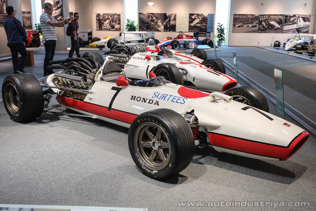 Classic Honda F1 cars
