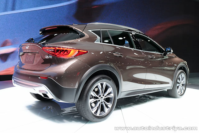 Infinti QX30 rear quarter