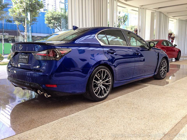 Lexus GS-F rear