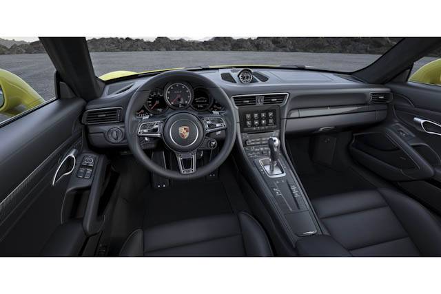 Minor tweaks for the updated 911 Turbo and Turbo S interiors