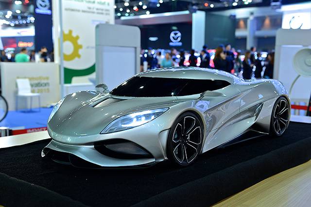 The Koenigsegg Utagera design study