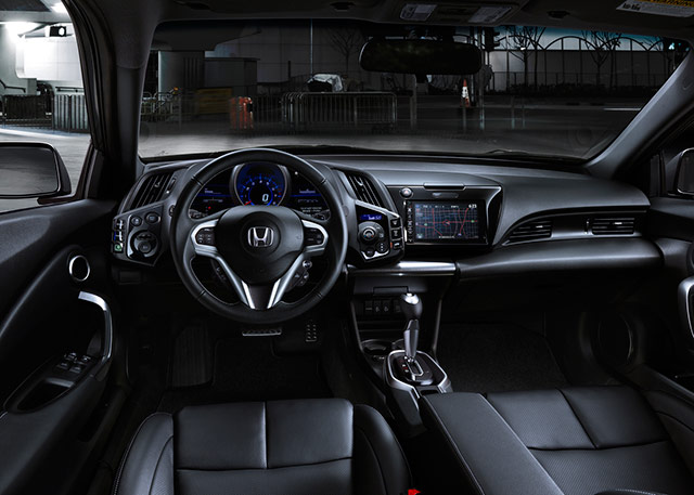 Interior of the 2016 Honda CR-Z