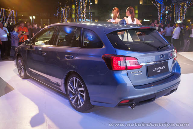2016 Subaru Levorg rear