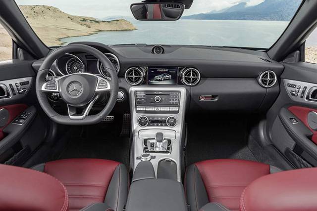 Inside the 2017 Merc SLC