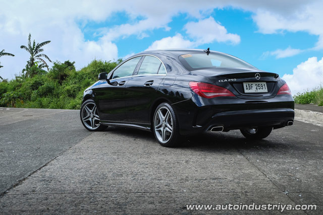Mercedes-Benz CLA250 AMG Line rear