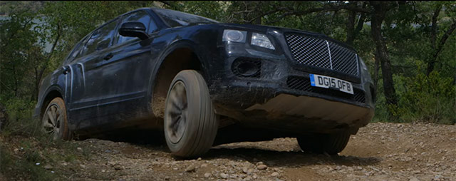 Bentley Bentayga off-road testing