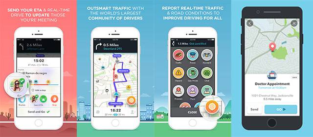 Use Waze for alternate routes