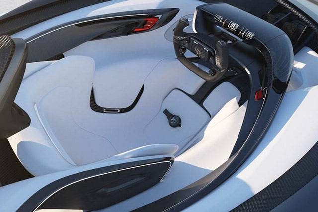 Faraday Future FFZERO1 concept interior