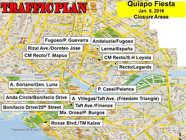 MMDA Rerouting Traffic Plan