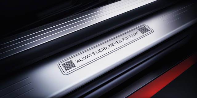 Special etching for bespoke Continental GT