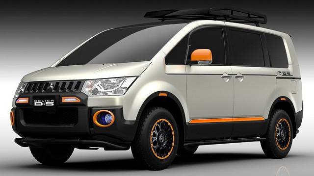 The Mitsubishi Delica D:5 in Outdoor Gear Concept
