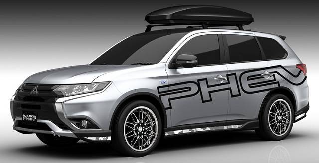 The Outlander PHEV in Active Gear Concept