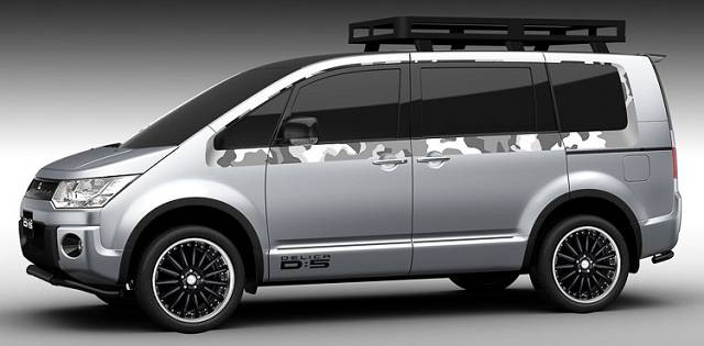 The Delica D:5 in Active Gear Concept guise
