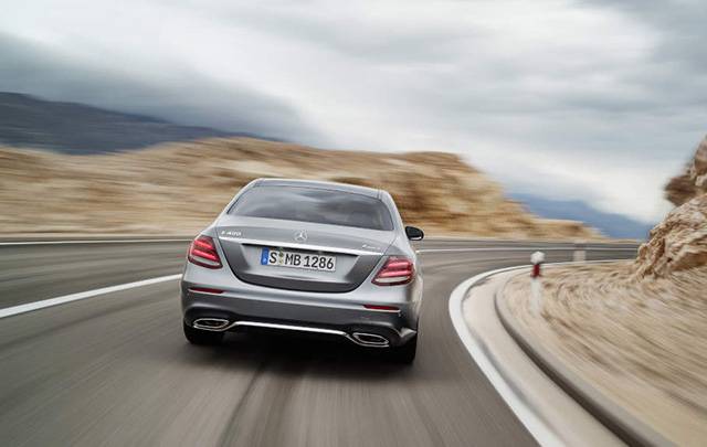 Rear of the 2017 E-Class