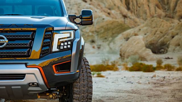 Up close with the Nissan Titan Warrior Concept