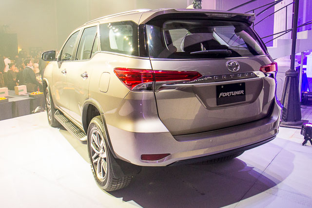 Toyota Fortuner rear