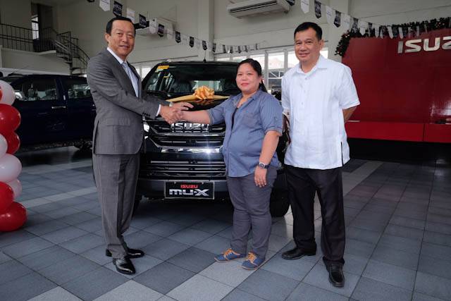 Isuzu promo winners