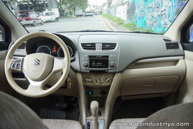 Inside the Suzuki Ertiga GLX AT