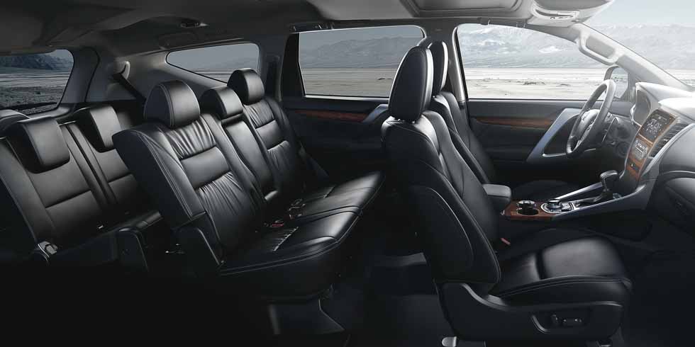2016 Mitsubishi Montero Sport seating
