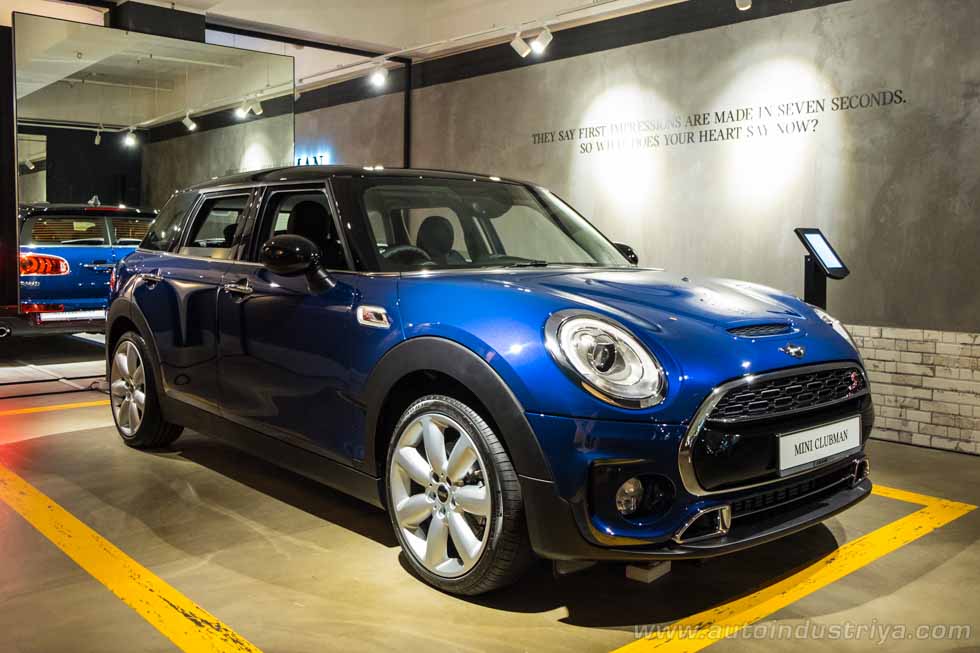 2016 Mini Clubman S blue