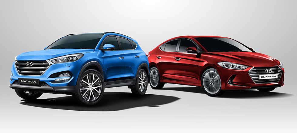 2016 Hyundai Tucson, Elantra