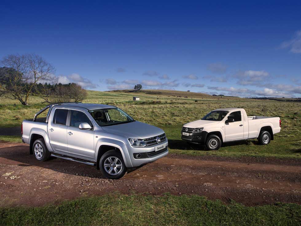 The Volkswagen Amarok pickup