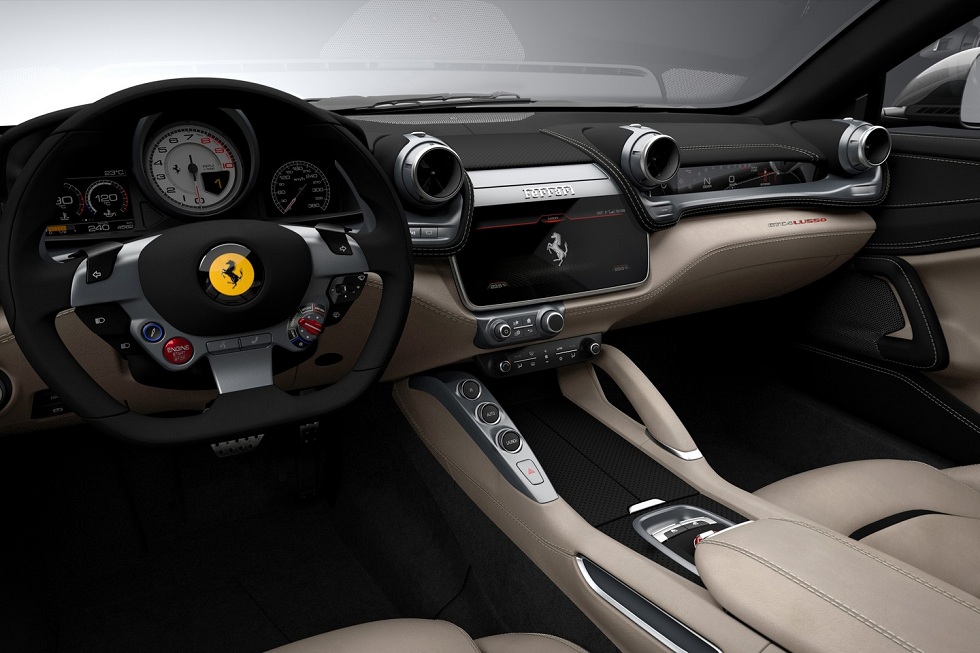 Inside the Ferrari GTC4 Lusso