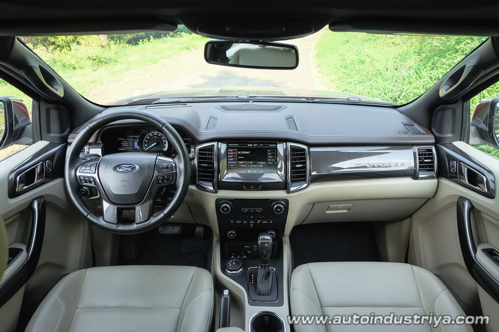 2016 Ford Everest rear