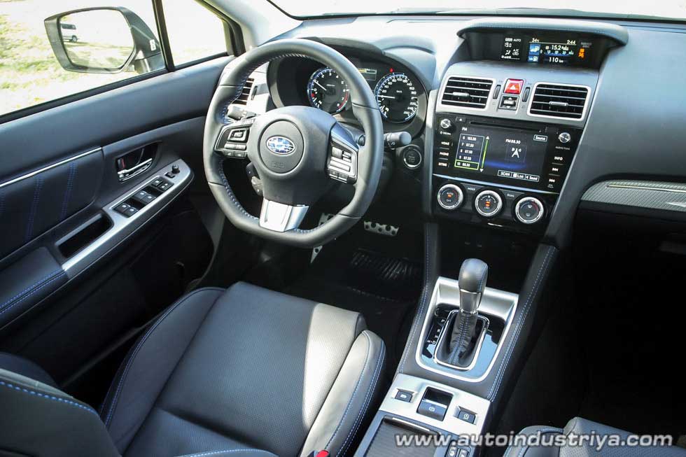 Aboard the 2016 Subaru Levorg