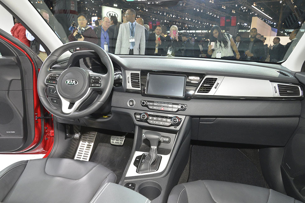 Inside the Kia Niro