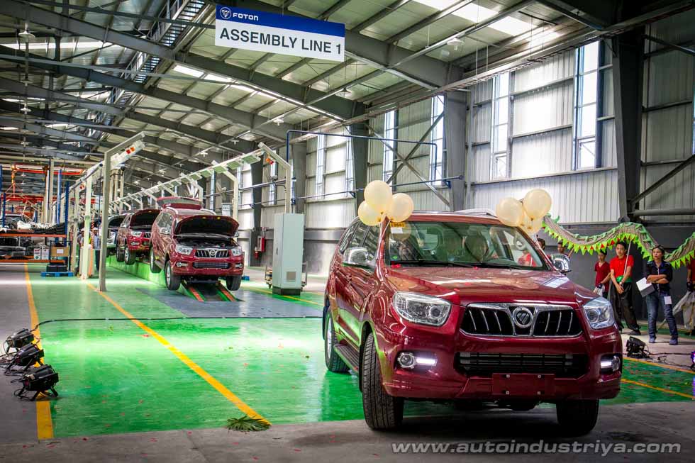 Foton Toplander roll-off ceremony