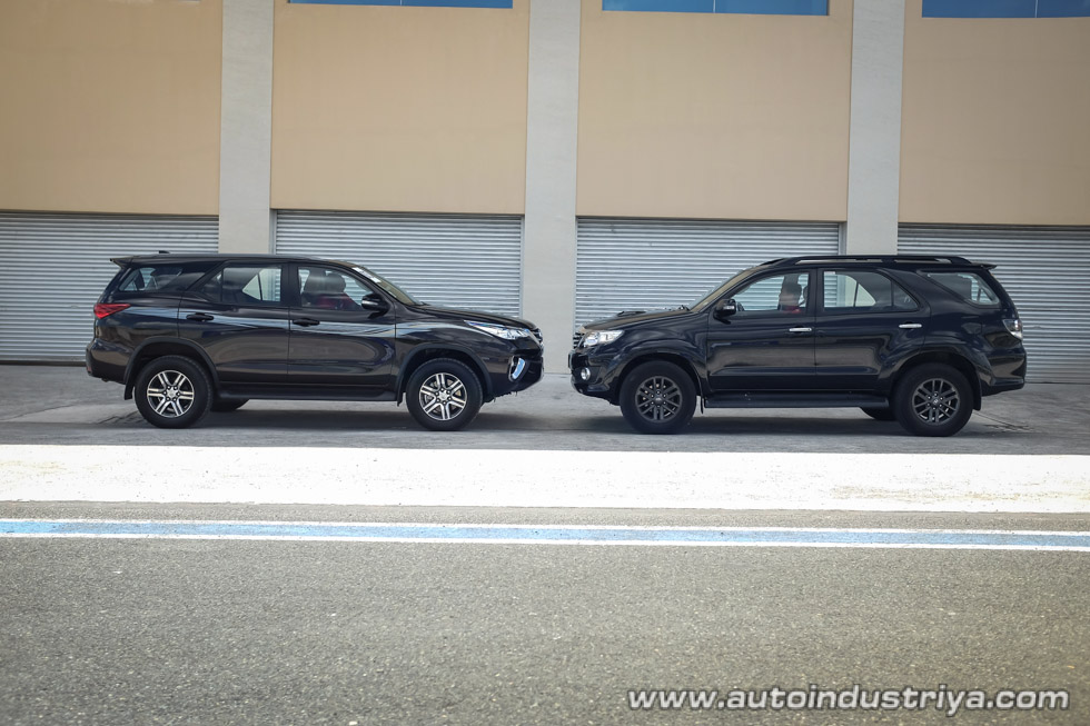 First and second generation Fortuner