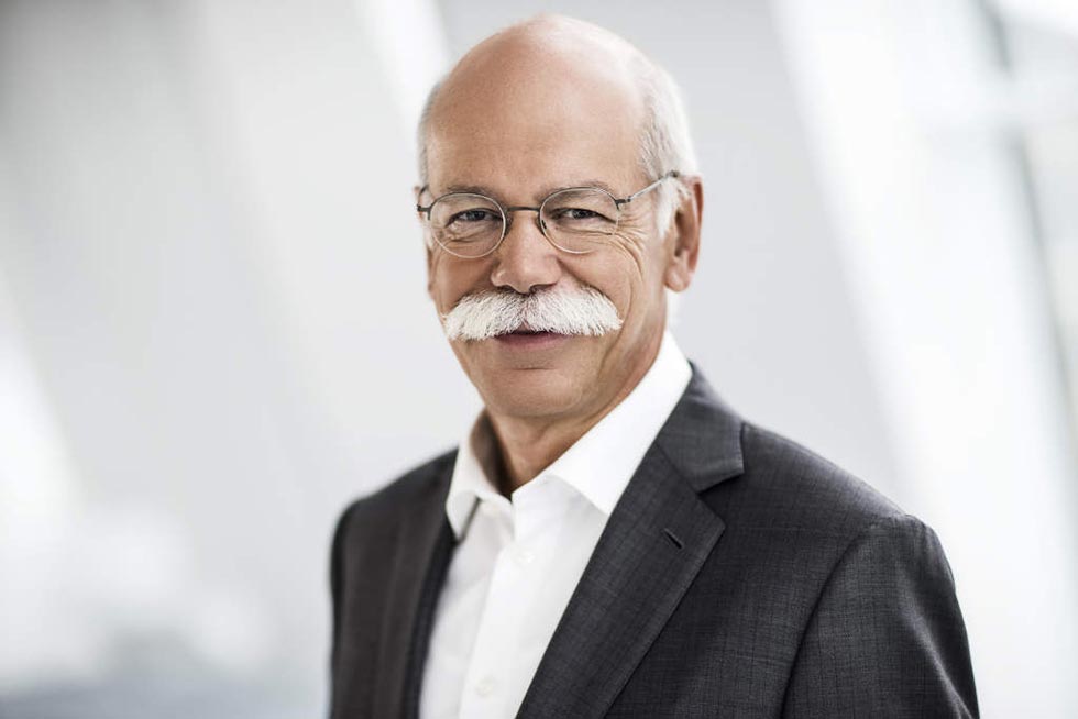 CEO of Daimler AG Dieter Zetsche