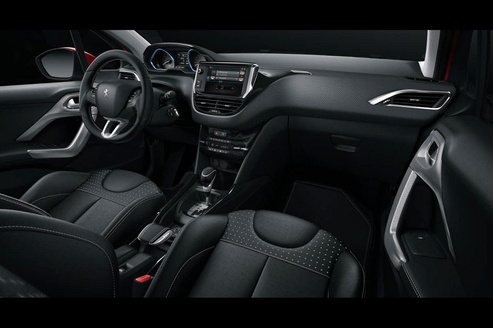 Aboard the updated Peugeot 2008