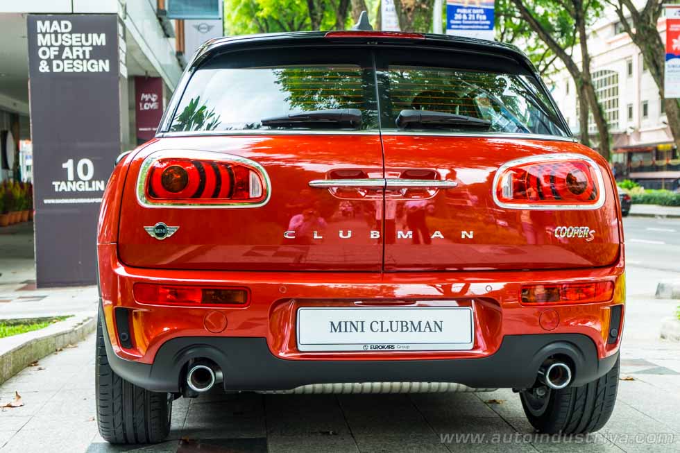 Mini Clubman Cooper S rear barn doors