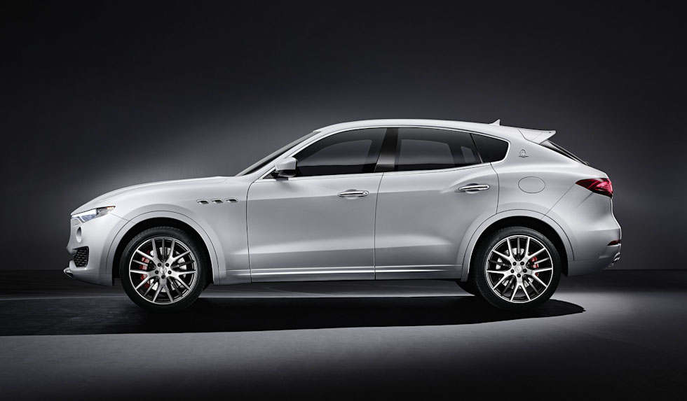 Maserati Levante side profile