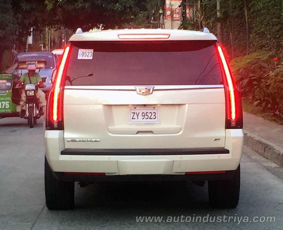 Cadillac Escalade spotted in Quezon City