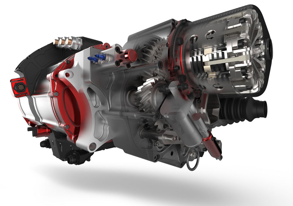 The powertrain of the Rimac Concept One