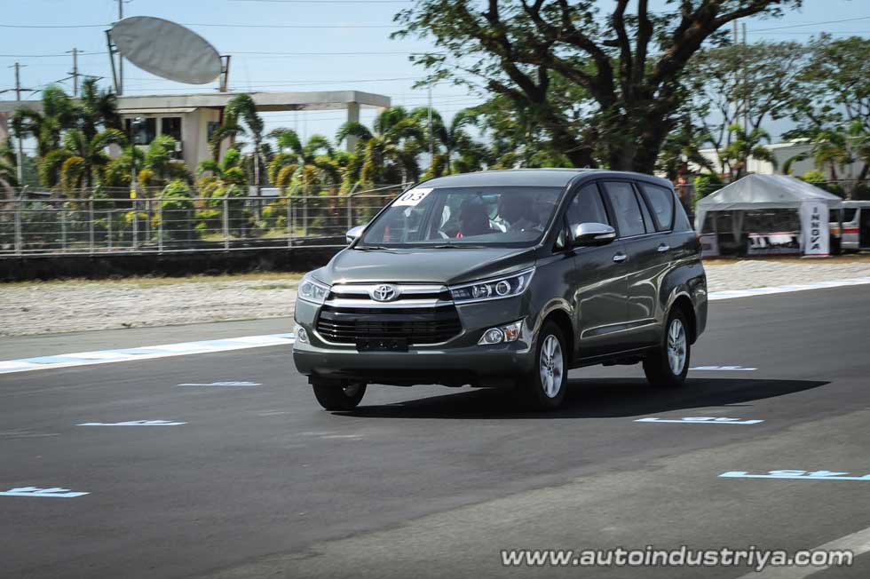 Toyota Innova front 3/4ths