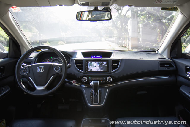 Interior of the CR-V
