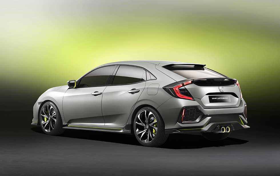 Honda Civic hatchback prototype