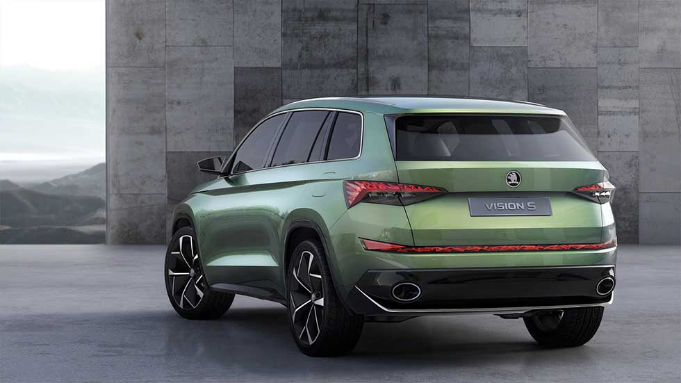 Skoda VisionS concept rear