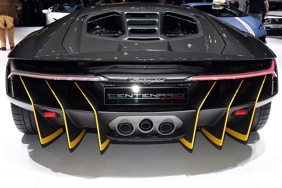 Lamborghini Centenario rear
