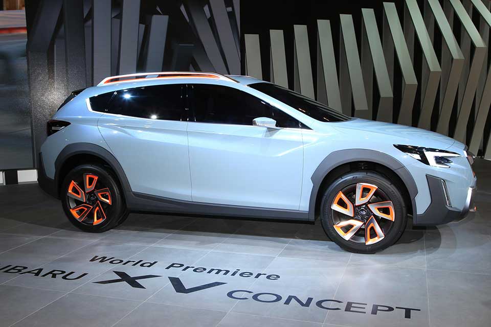 Subaru XV Concept side