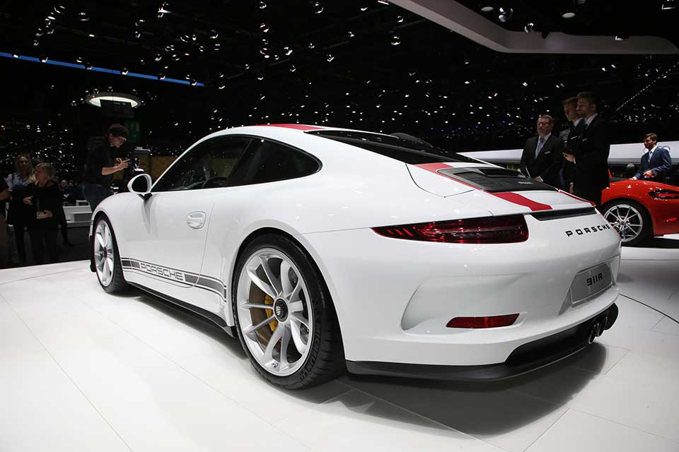 Porsche 911 R rear quarter