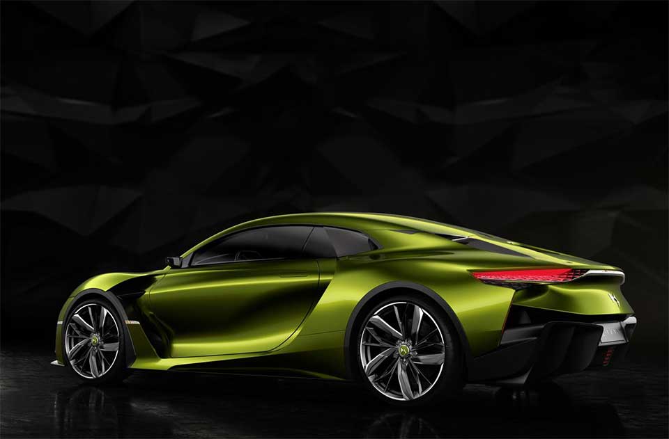 DS E-Tense rear