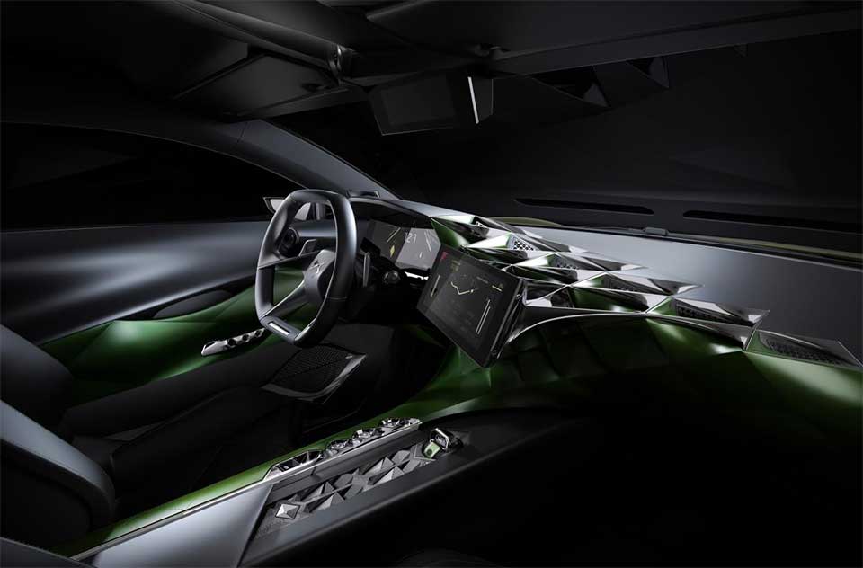 DS E-Tense interior