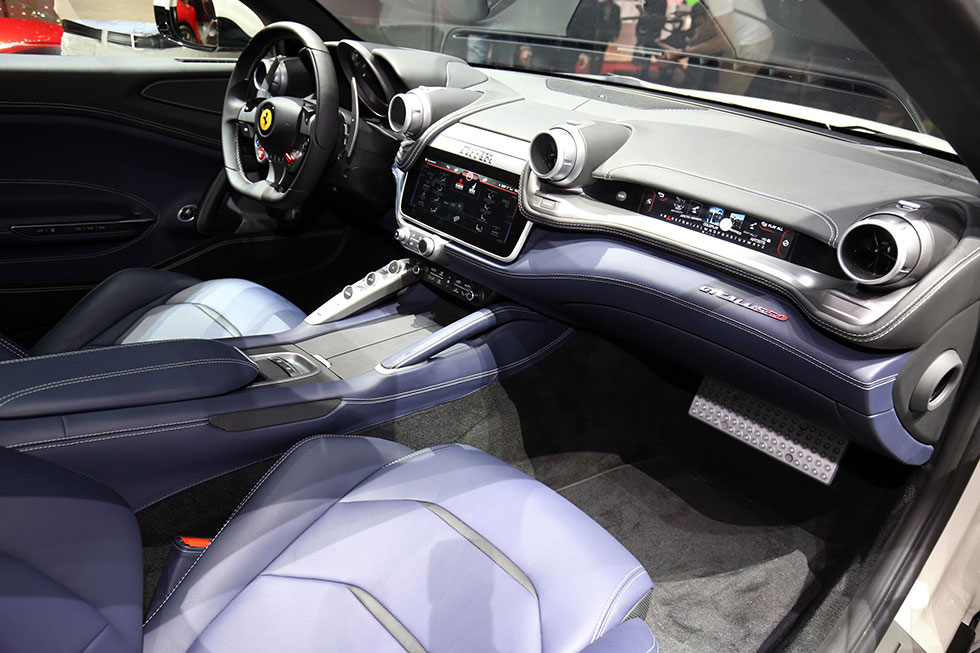 Inside the Ferrari GTC4 Lusso